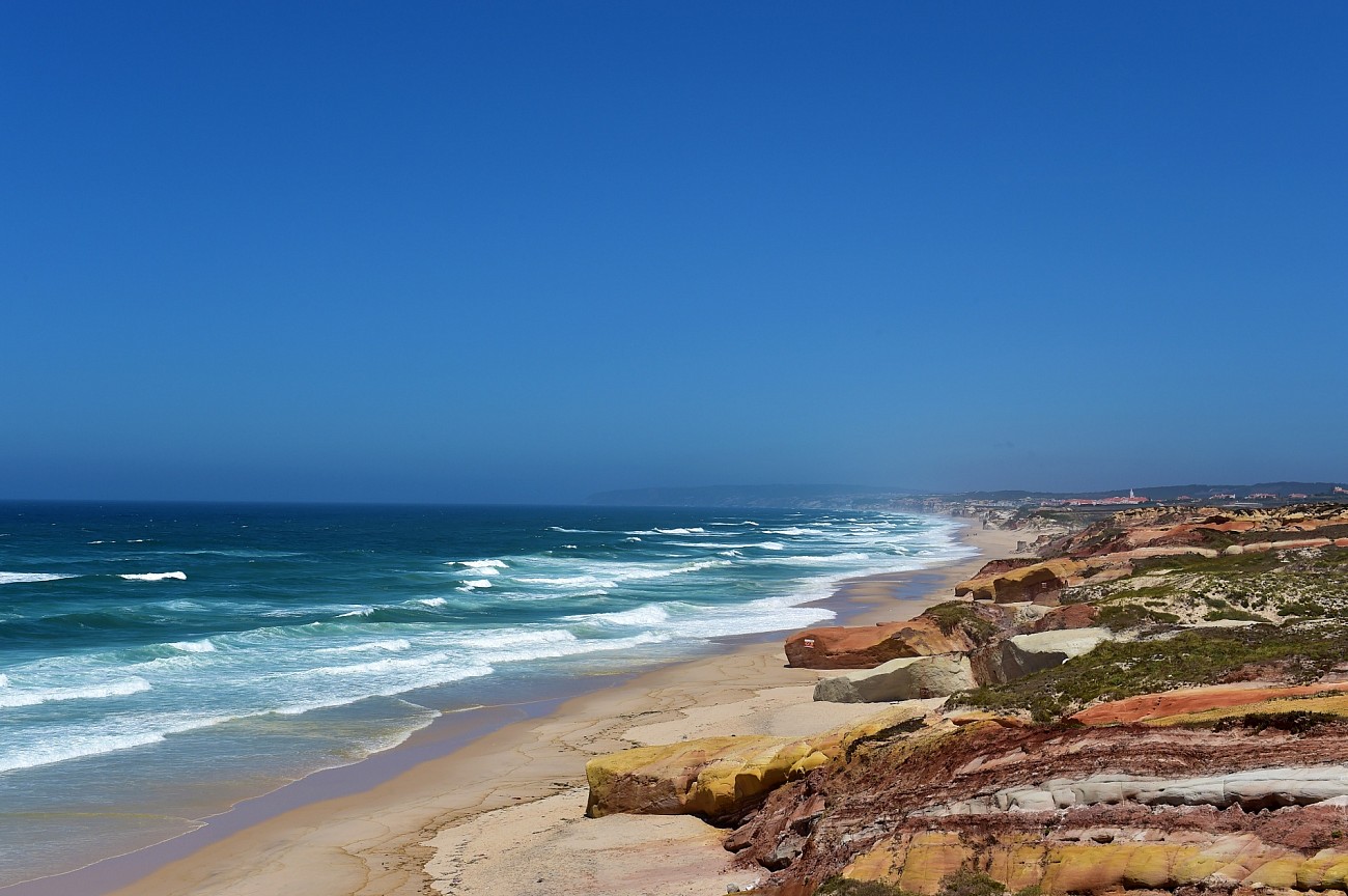 Surfing the waves of Portugal in Peniche