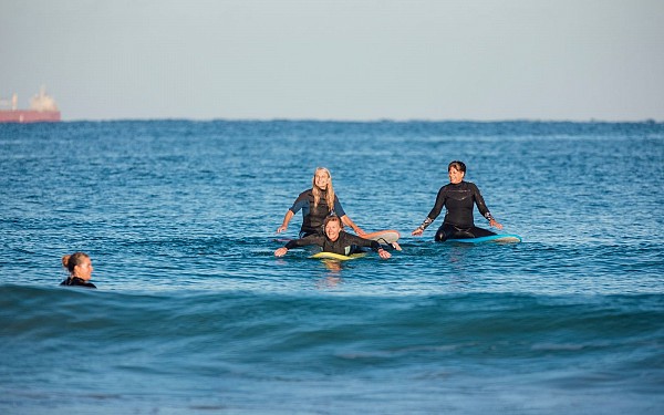 4 Day not so serious Yoga, Surf & SUP Retreat – Santa Cruz Beach, near Lisbon